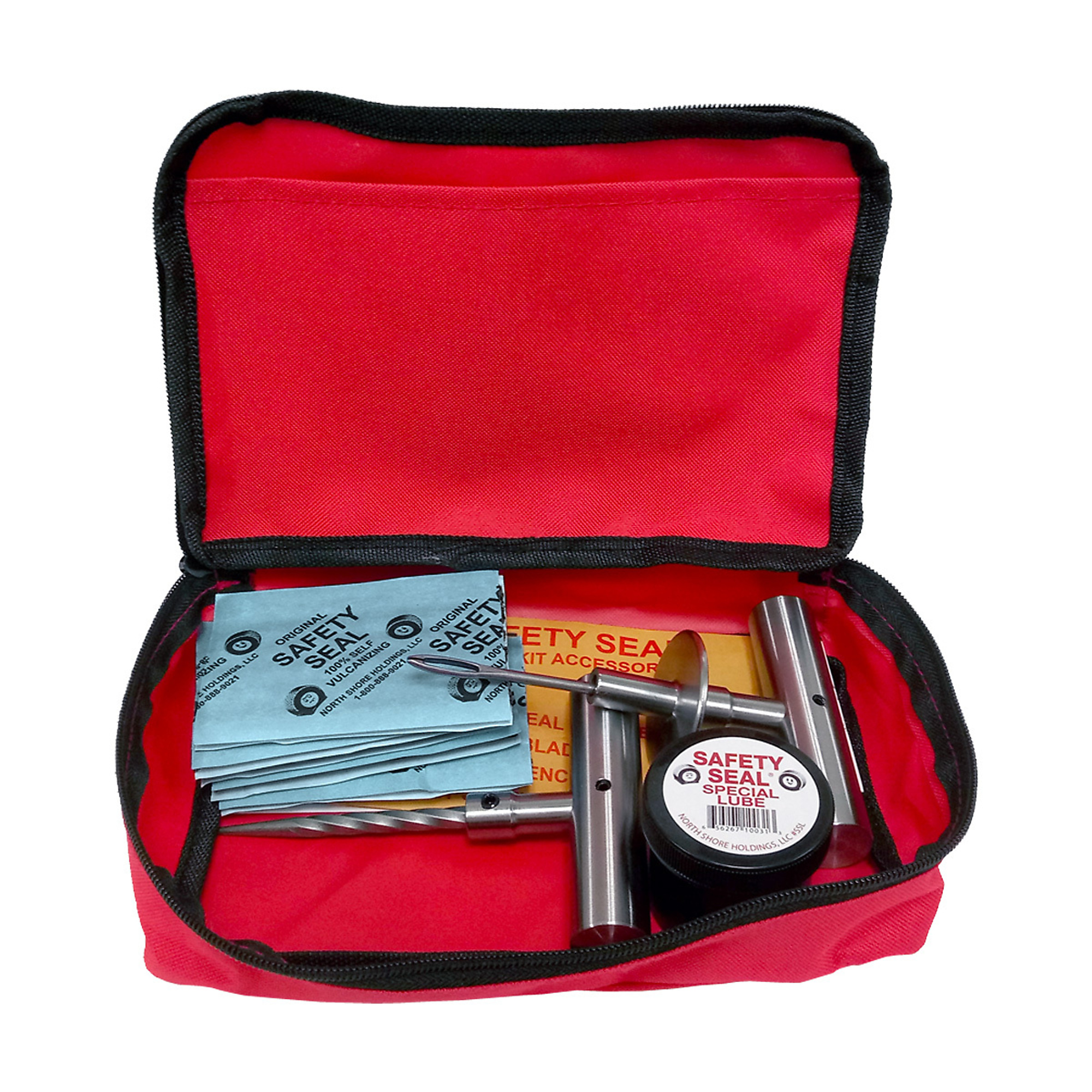 Martins Industries Safety Seal Auto/LT Deluxe Combi Bag — 18 Standard & 12 Slim Repairs, Fabric Case, Model# KABC30